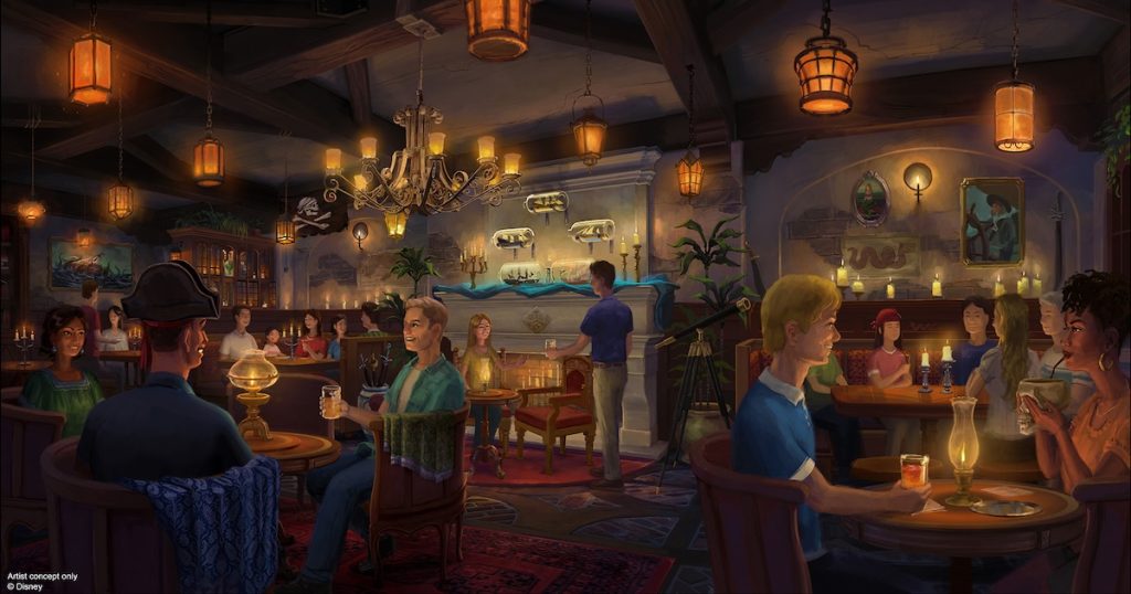 magic kingdom pirates tavern