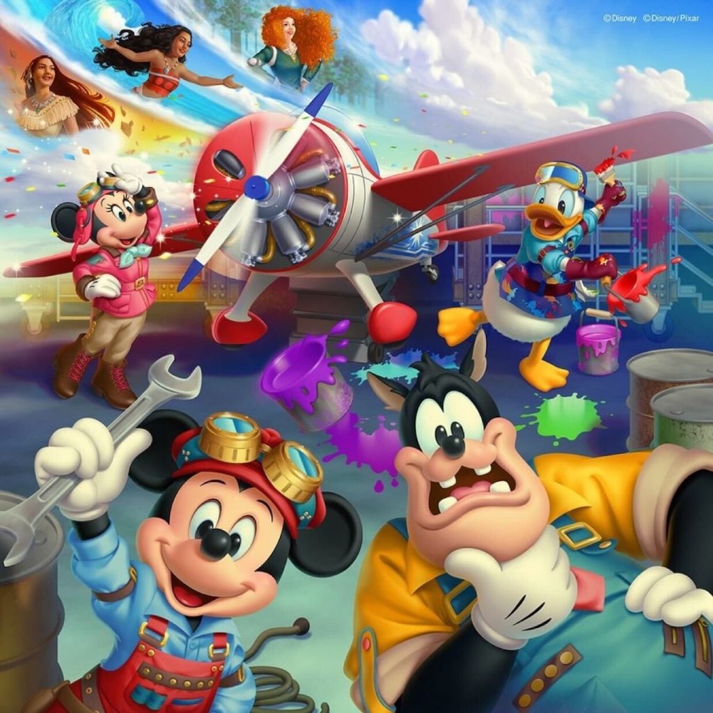 tokyo disney dreams take flight show