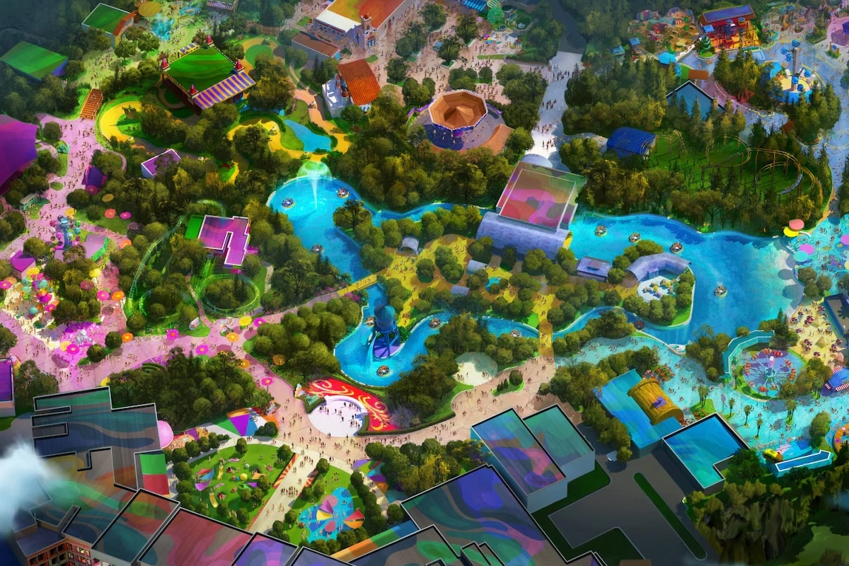 universal kids resort land overview