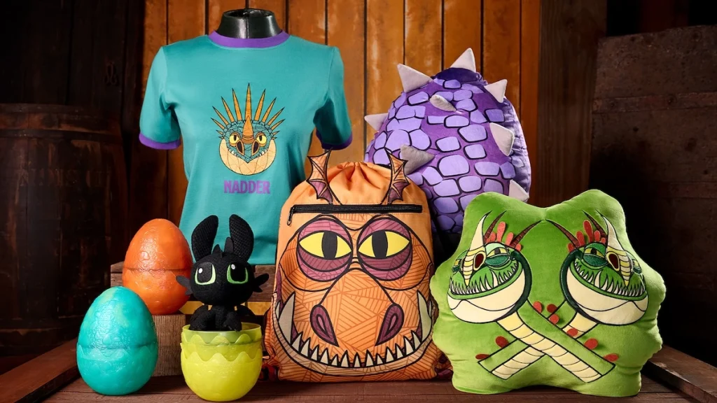 how to train your dragon epic universe merch