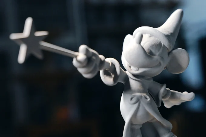 silver sorcerer mickey