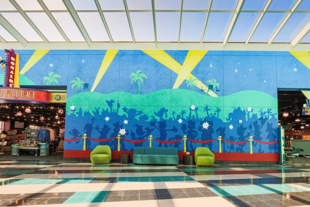 all star and pop century mural