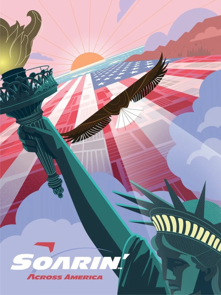 Soarin' Across America poster