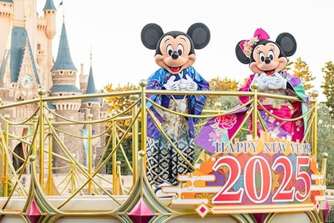 Tokyo Disney New Year Celebrations
