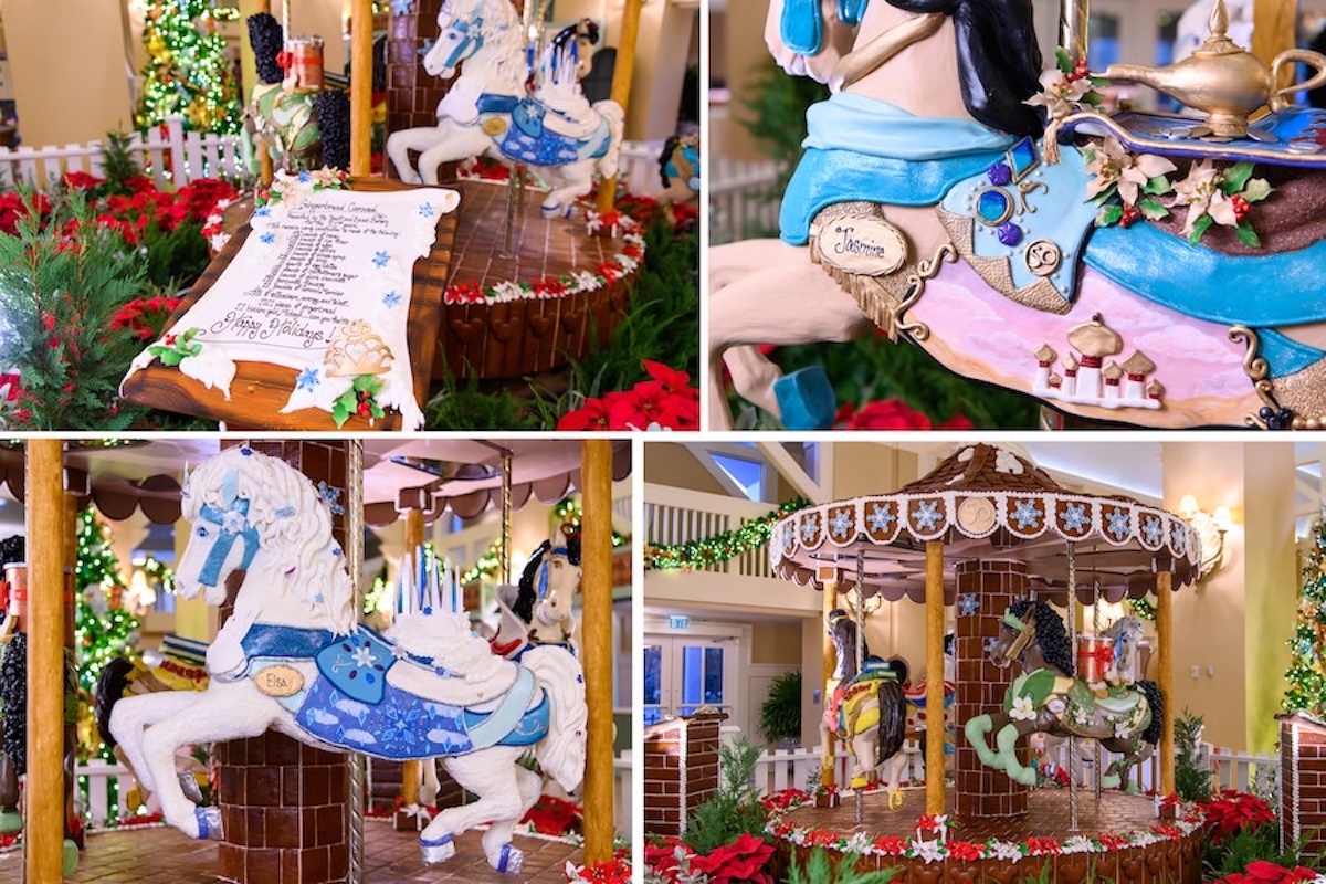 disney gingerbread houses