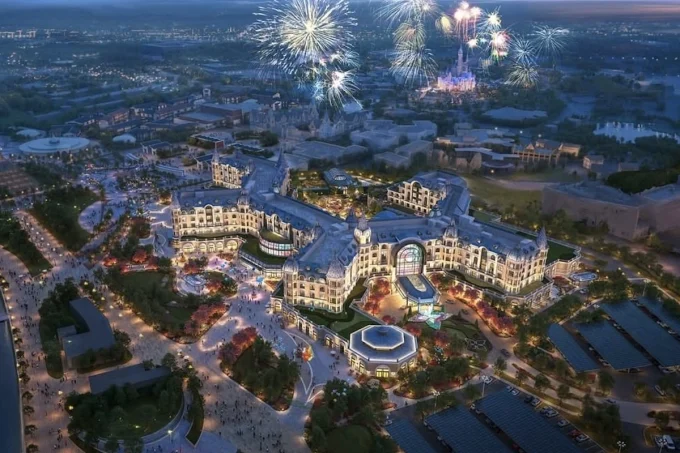 Shanghai Disneyland fourth hotel concept art