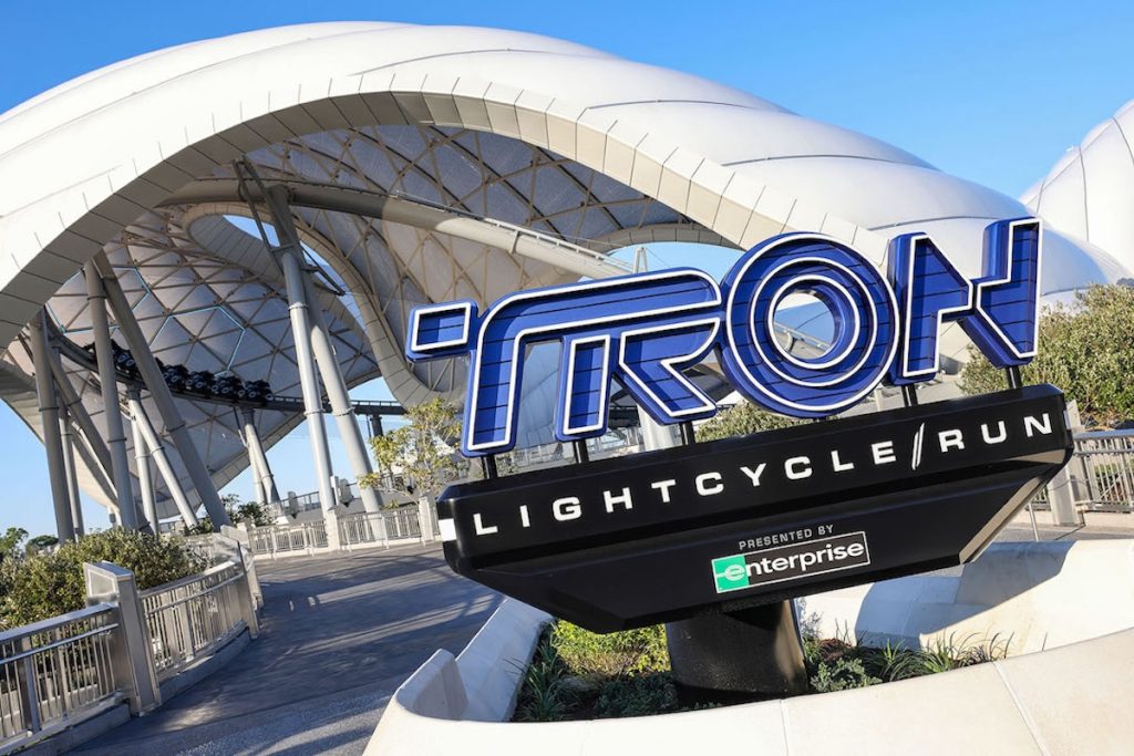 Tron lightcycle run